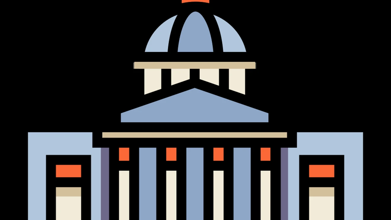 Close up on a plate of mashed potatoes, topped with baked pork chops with cream of mushroom soup, and a side of green beans.