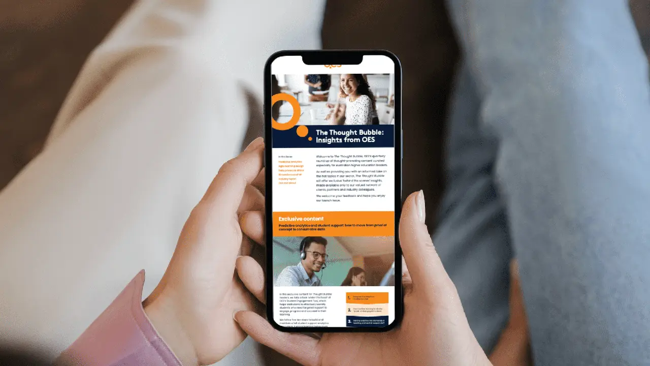 Close up on a plate of mashed potatoes, topped with baked pork chops with cream of mushroom soup, and a side of green beans.