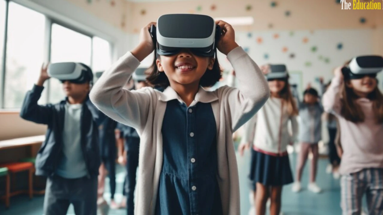 Close up on a plate of mashed potatoes, topped with baked pork chops with cream of mushroom soup, and a side of green beans.